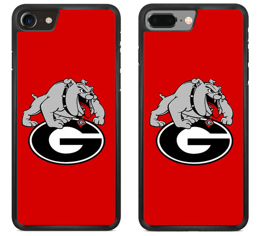Georgia Bulldogs Red Logo iPhone 8 | 8 Plus Case
