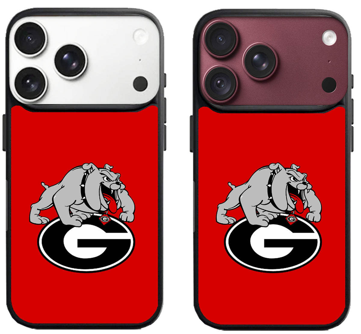 Georgia Bulldogs Red Logo iPhone 18 Pro | 18 Pro Max Case
