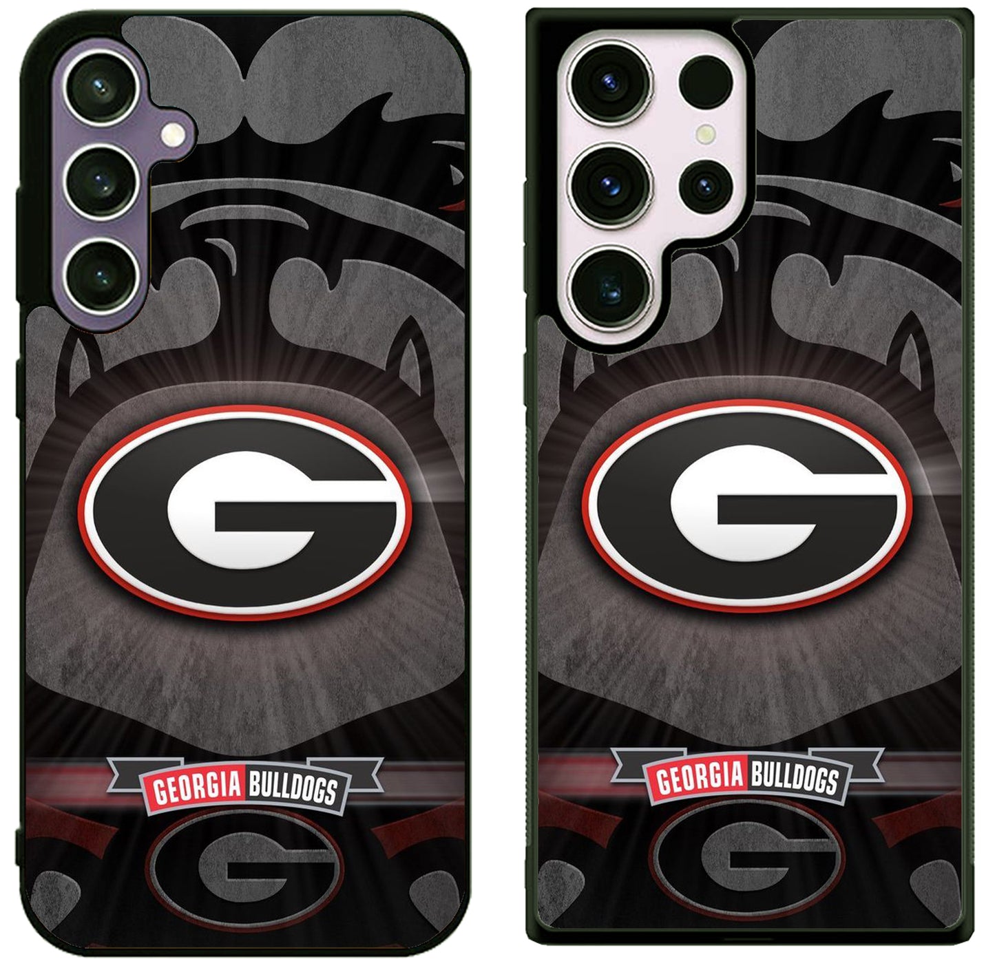 Georgia Bulldogs Wallpaper Samsung Galaxy S25 | S25 Edge | S25 FE | S25 Plus | S25 Ultra Case