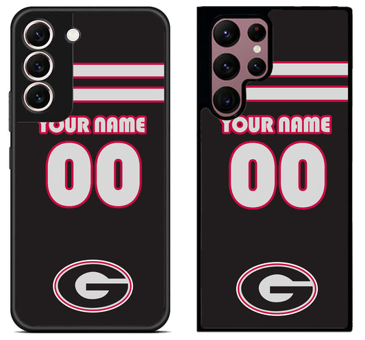 Custom Personalized Georgia Bulldogs Samsung Galaxy S22 | S22+ | S22 Ultra Case