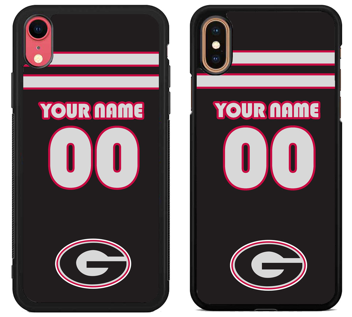 Custom Personalized Georgia Bulldogs iPhone X | Xs | Xr | Xs Max Case