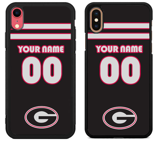 Custom Personalized Georgia Bulldogs iPhone X | Xs | Xr | Xs Max Case