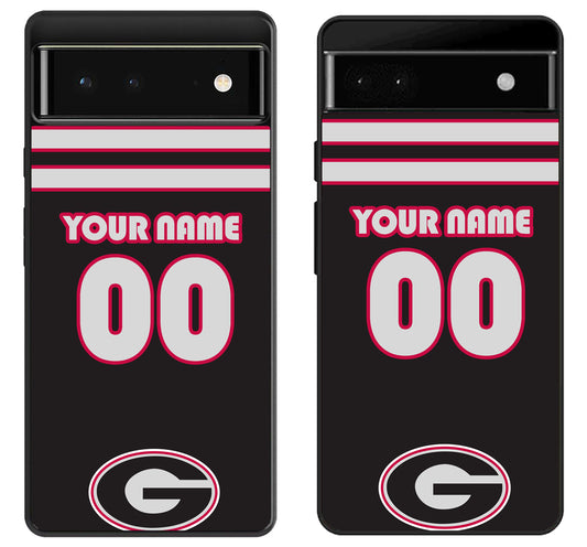 Custom Personalized Georgia Bulldogs Google Pixel 6 | 6A | 6 Pro Case