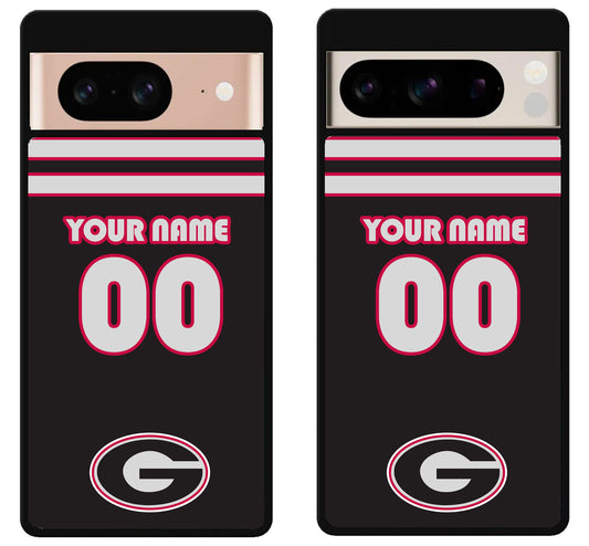 Custom Personalized Georgia Bulldogs Google Pixel 8 | 8 Pro Case