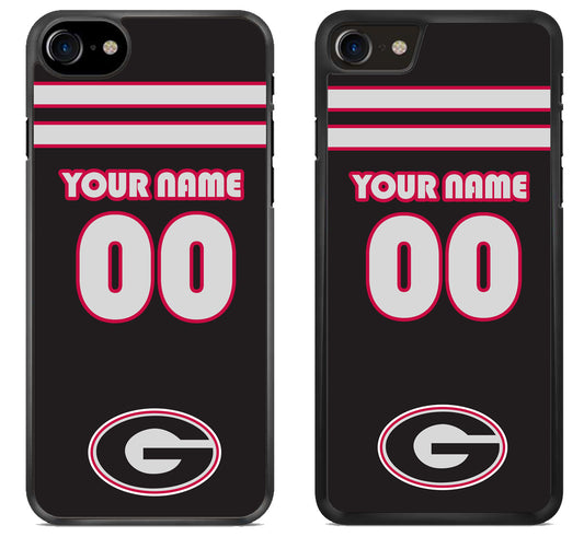 Custom Personalized Georgia Bulldogs iPhone SE 2020 | iPhone SE 2022 Case
