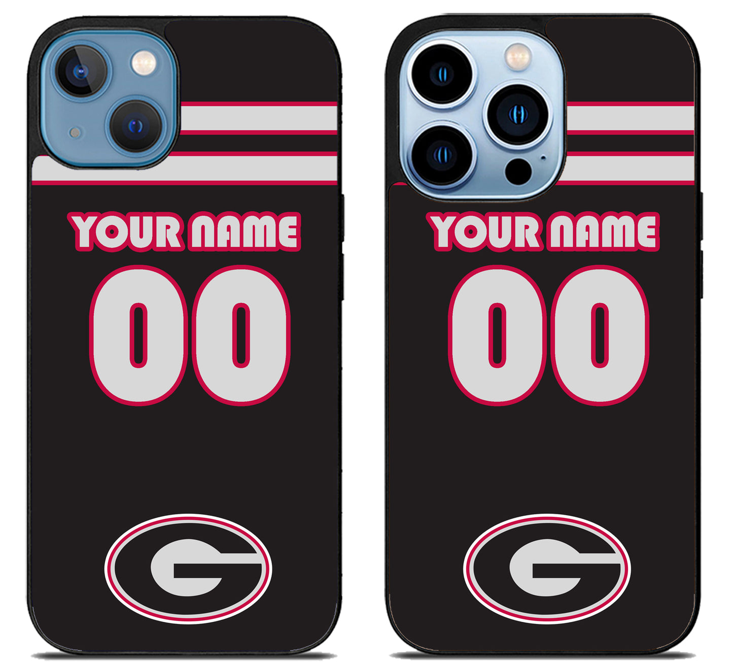 Custom Personalized Georgia Bulldogs iPhone 13 | 13 Mini | 13 Pro | 13 Pro Max Case