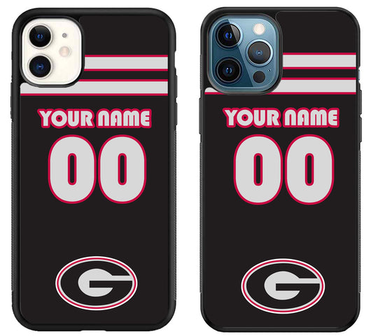 Custom Personalized Georgia Bulldogs iPhone 11 | 11 Pro | 11 Pro Max Case