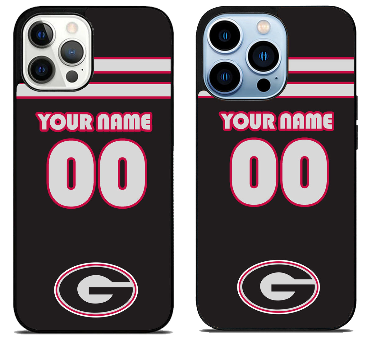 Custom Personalized Georgia Bulldogs iPhone 15 Pro | iPhone 15 Pro Max Case