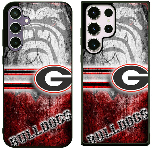 Georgia Bulldogs Cool Samsung Galaxy S25 | S25 Edge | S25 FE | S25 Plus | S25 Ultra Case