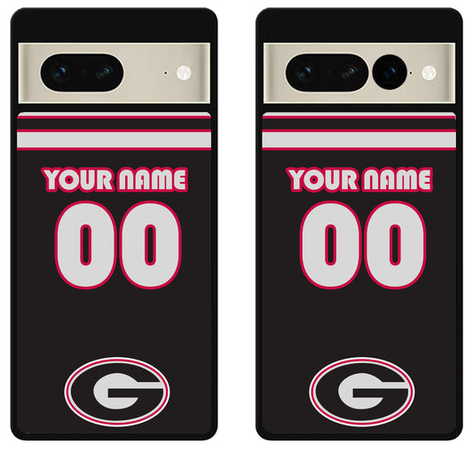 Custom Personalized Georgia Bulldogs Google Pixel 7 | 7 Pro Case
