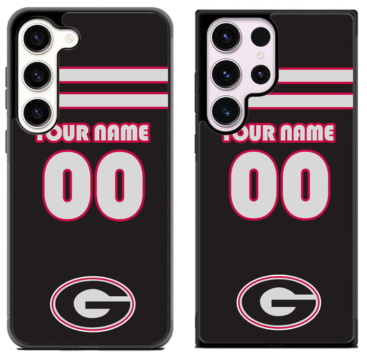 Custom Personalized Georgia Bulldogs Samsung Galaxy S23 | S23+ | S23 Ultra Case
