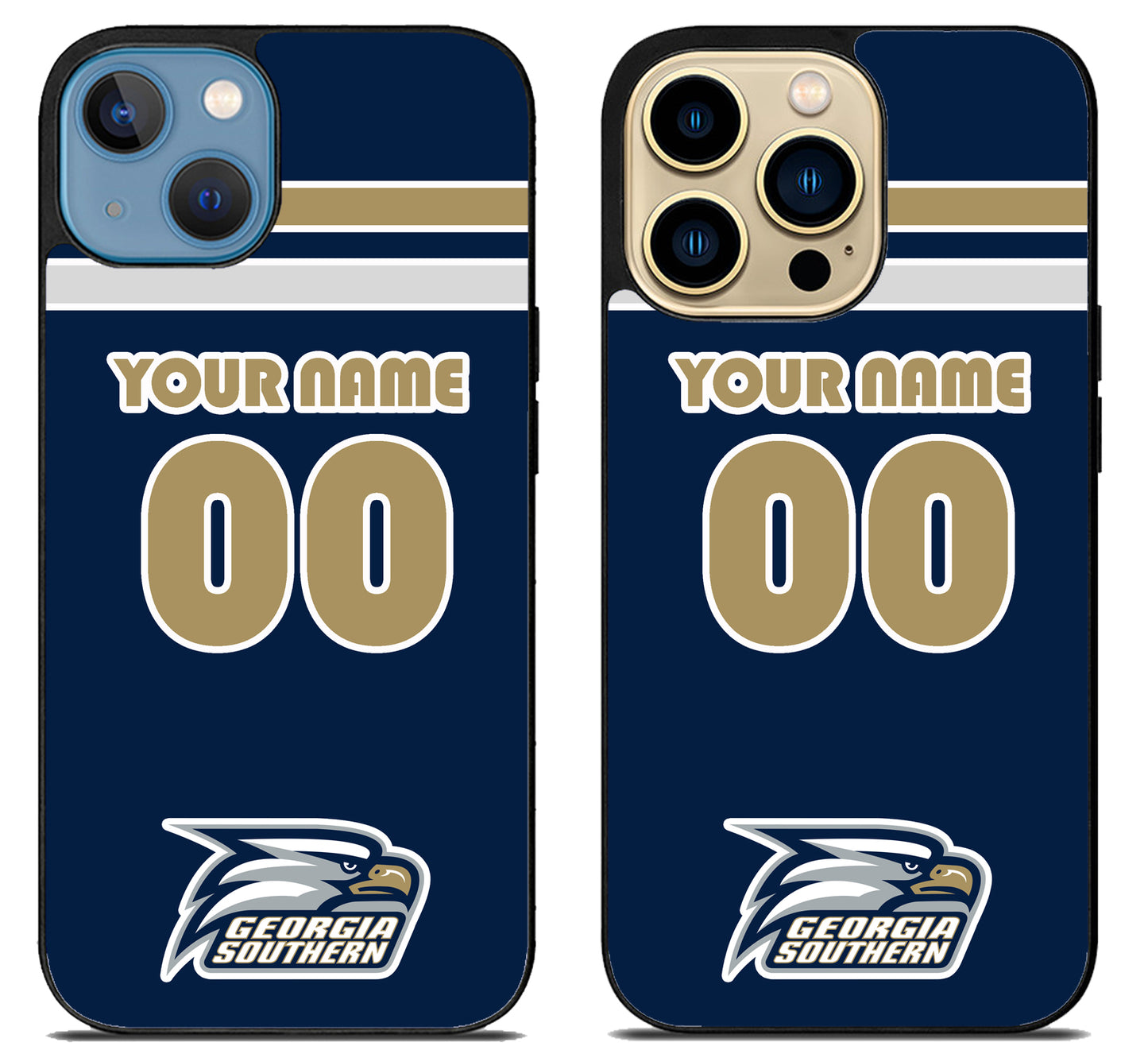 Custom Personalized Georgia Southern Eagles iPhone 14 | 14 Plus | 14 Pro | 14 Pro Max Case