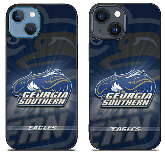 Georgia Southern Eagles Background iPhone 15 | iPhone 15 Plus Case