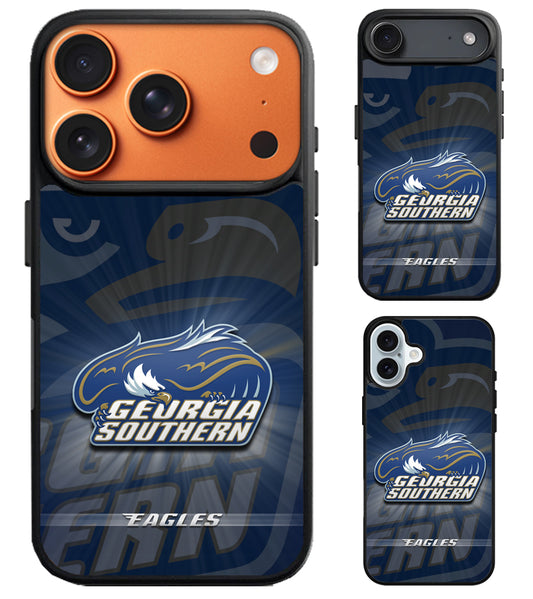 Georgia Southern Eagles Background iPhone Air | iPhone 17 | 17 Pro | 17 Pro Max Case