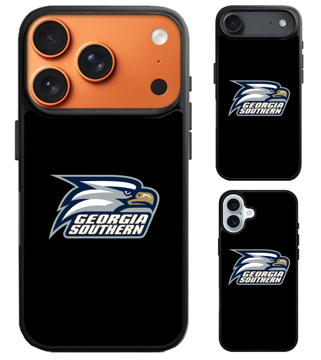 Georgia Southern Eagles Black iPhone Air | iPhone 17 | 17 Pro | 17 Pro Max Case