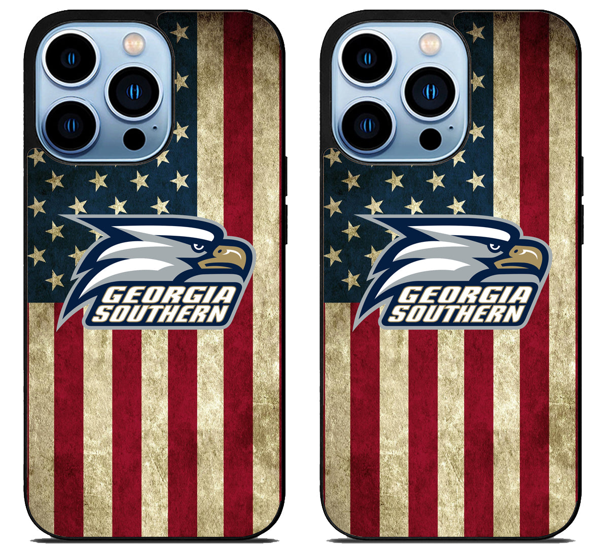Georgia Southern Eagles Flag iPhone 15 Pro | iPhone 15 Pro Max Case