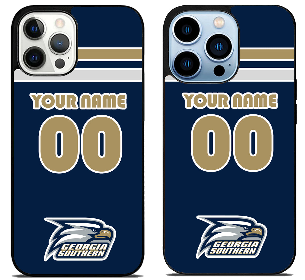 Custom Personalized Georgia Southern Eagles iPhone 15 Pro | iPhone 15 Pro Max Case