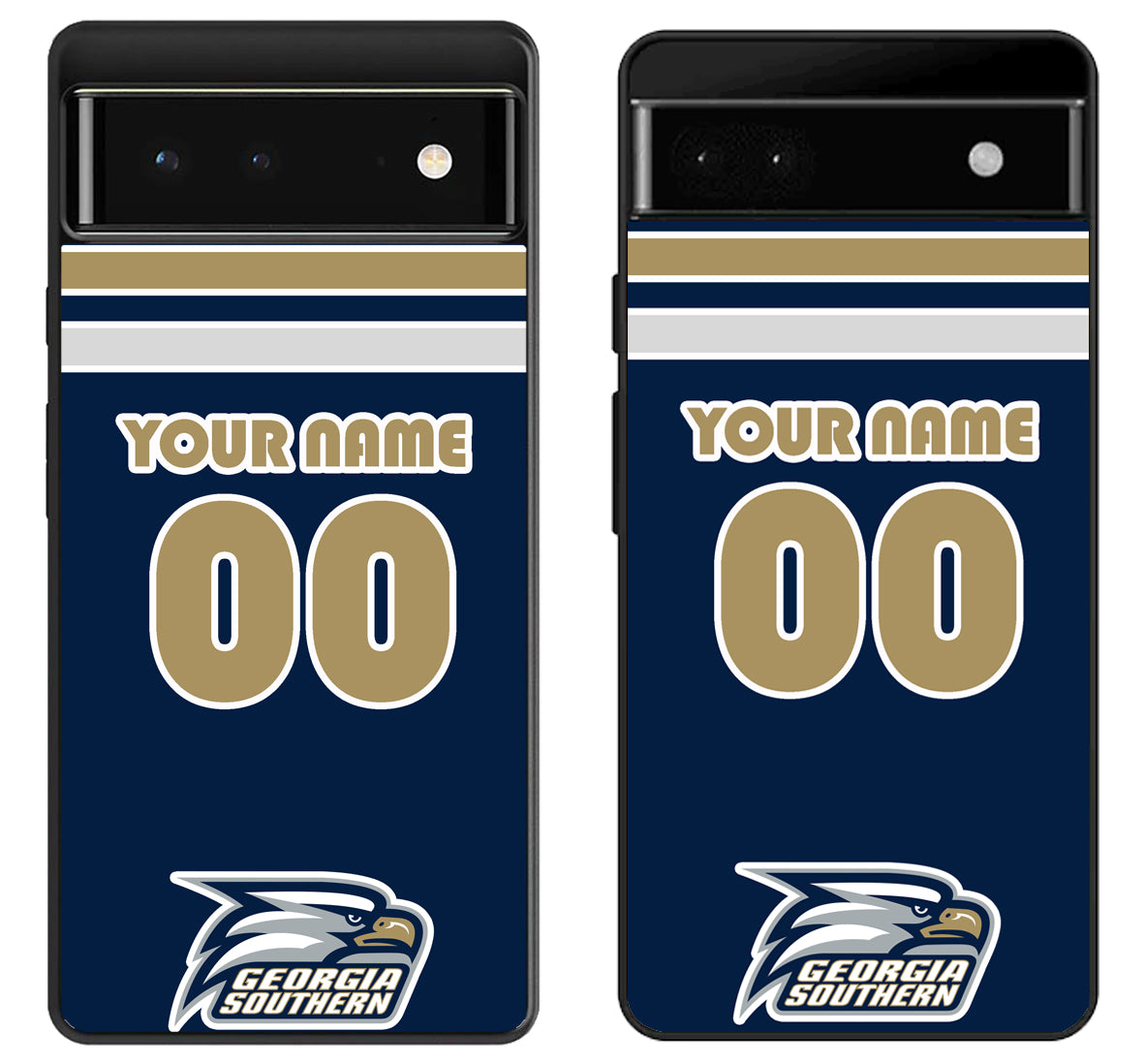 Custom Personalized Georgia Southern Eagles Google Pixel 6 | 6A | 6 Pro Case