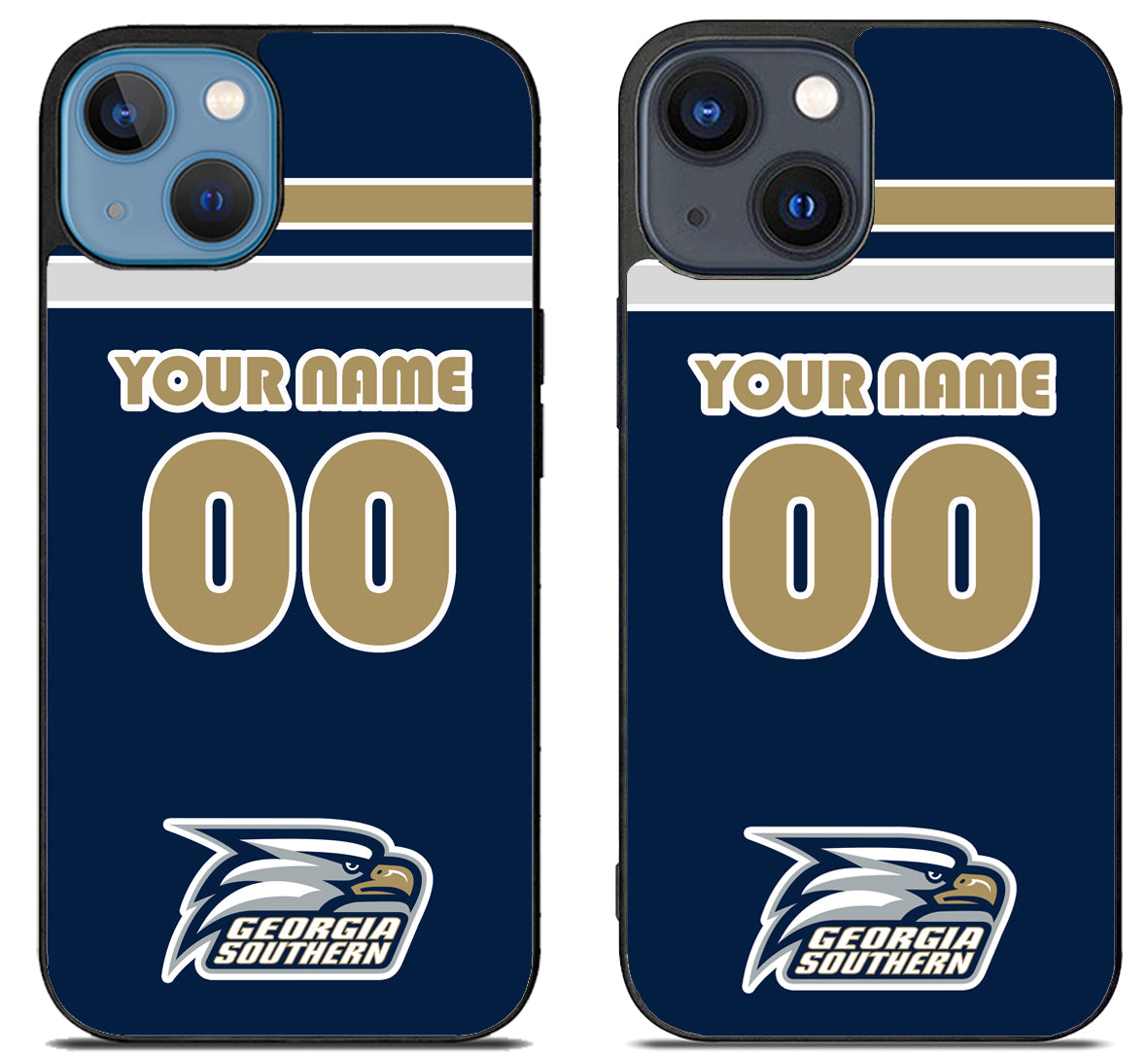 Custom Personalized Georgia Southern Eagles iPhone 15 | iPhone 15 Plus Case