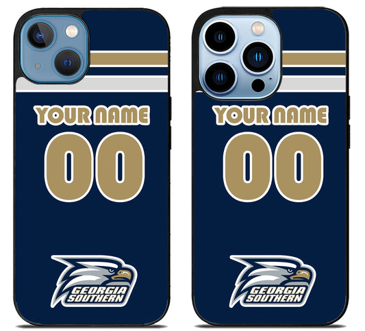 Custom Personalized Georgia Southern Eagles iPhone 13 | 13 Mini | 13 Pro | 13 Pro Max Case