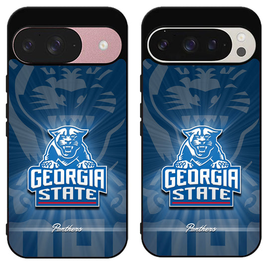 Georgia State Panthers Background Google Pixel 9 | 9 Pro | 9 Pro XL Case