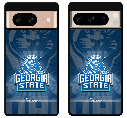 Georgia State Panthers Background Google Pixel 8 | 8 Pro Case