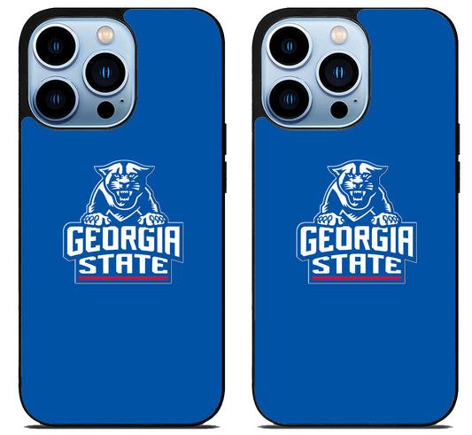 Georgia State Panthers Logo iPhone 15 Pro | iPhone 15 Pro Max Case