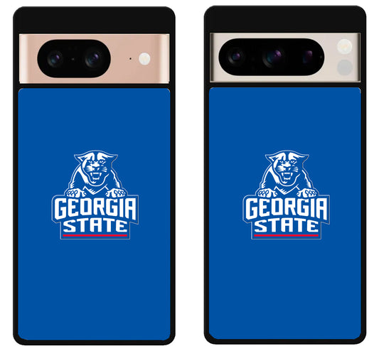 Georgia State Panthers Logo Google Pixel 8 | 8 Pro Case