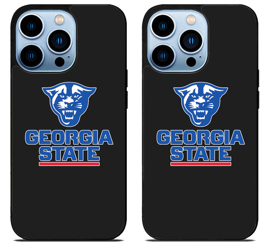Georgia State Panthers Style iPhone 15 Pro | iPhone 15 Pro Max Case