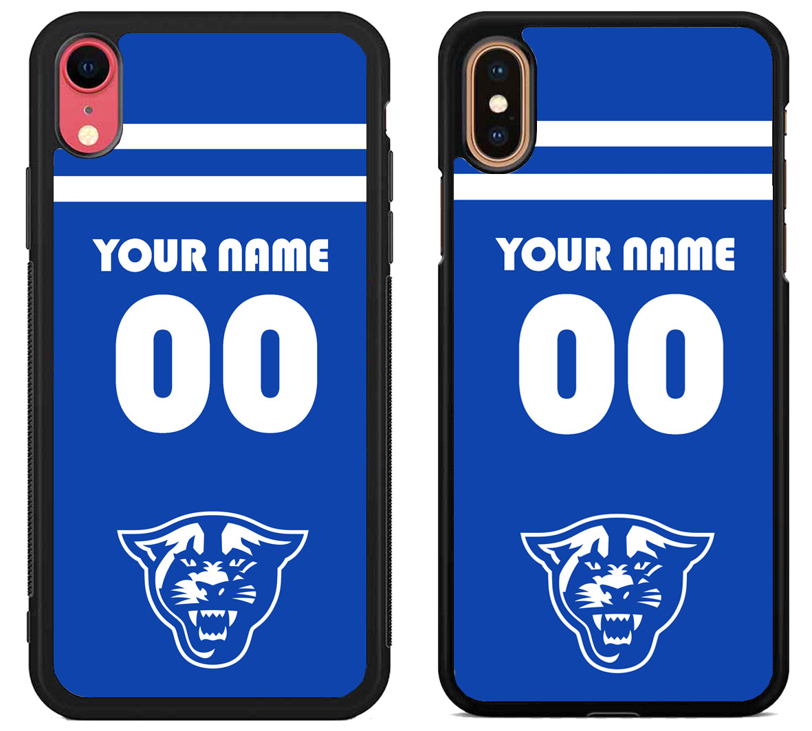 Custom Personalized Georgia State Panthers iPhone X | Xs | Xr | Xs Max Case