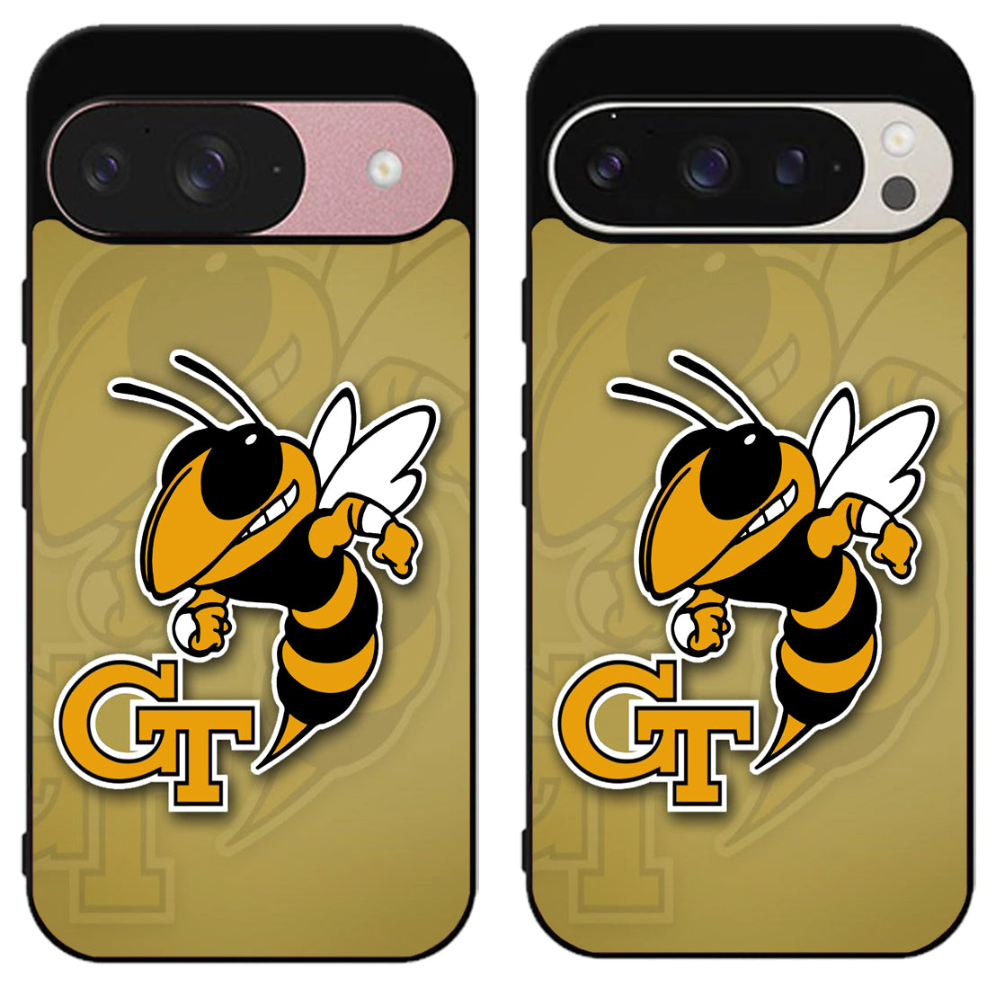 Georgia Tech Yellow Jackets Background Google Pixel 9 | 9 Pro | 9 Pro XL Case