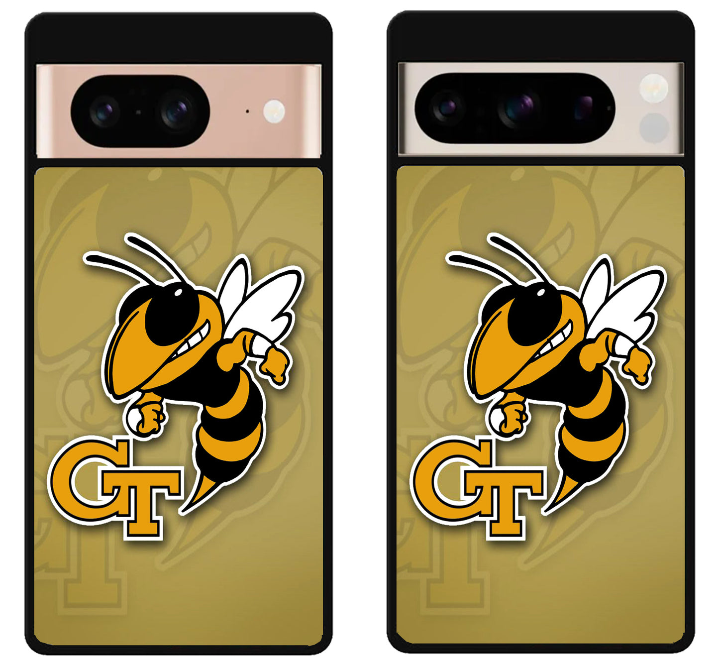 Georgia Tech Yellow Jackets Background Google Pixel 8 | 8 Pro Case