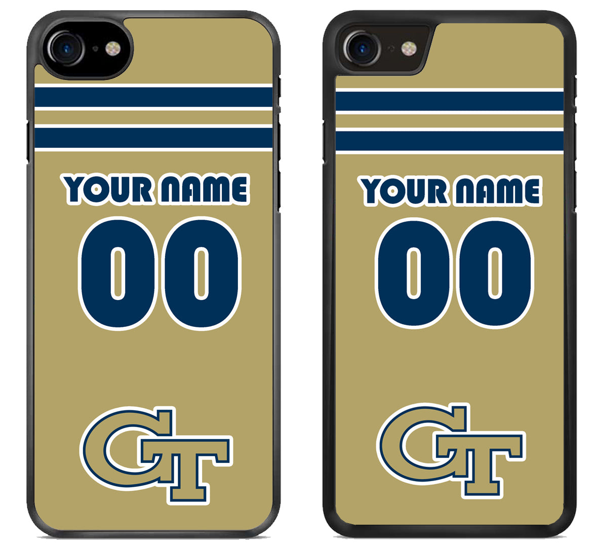 Custom Personalized Georgia Tech Yellow Jackets iPhone SE 2020 | iPhone SE 2022 Case