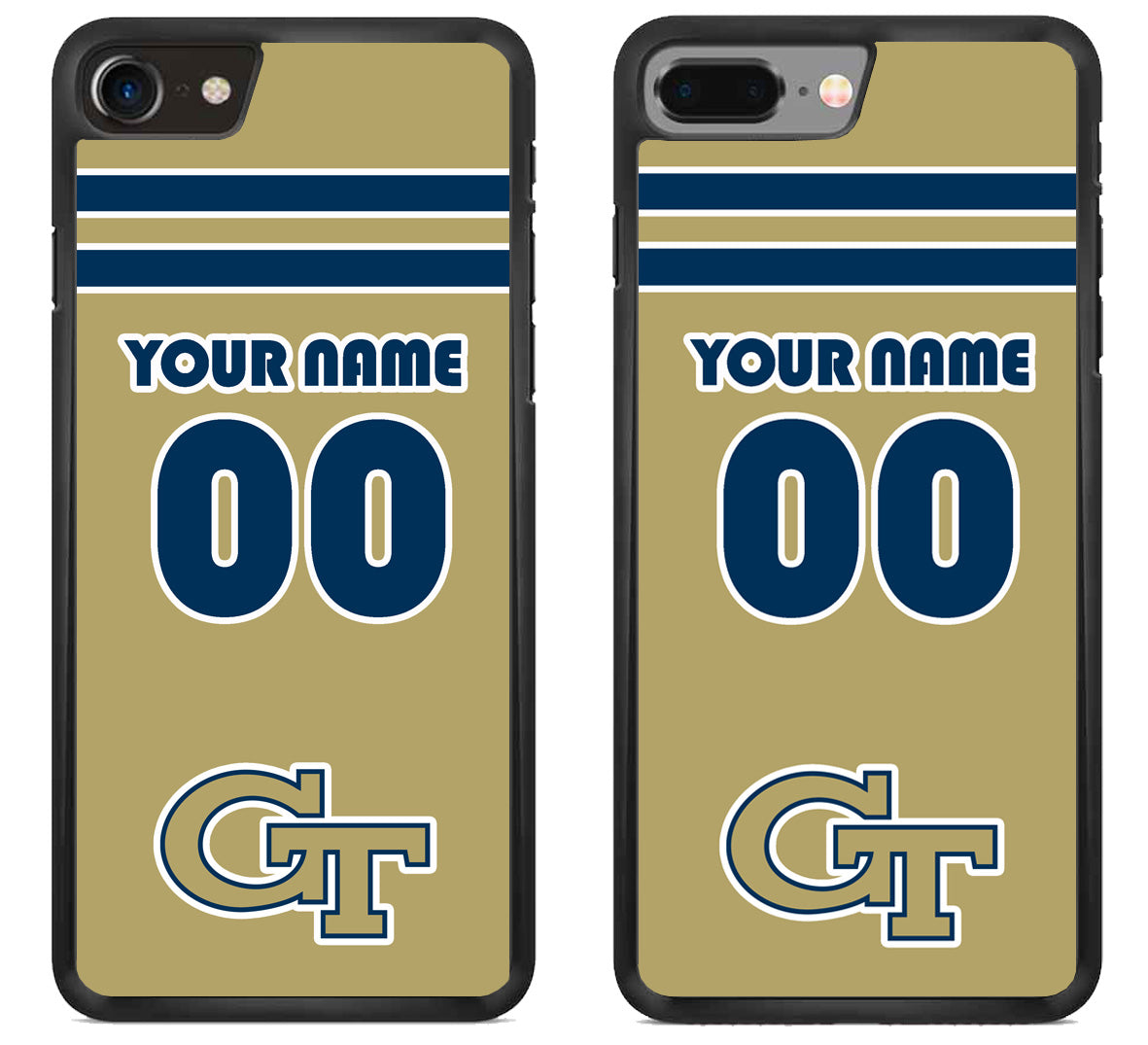 Custom Personalized Georgia Tech Yellow Jackets iPhone 8 | 8 Plus Case