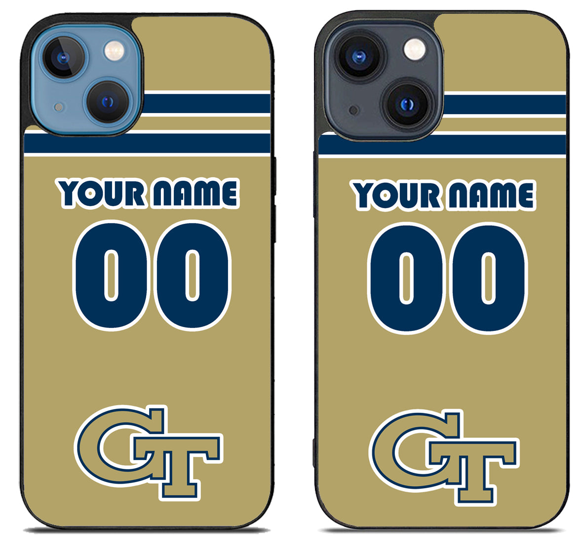 Custom Personalized Georgia Tech Yellow Jackets iPhone 15 | iPhone 15 Plus Case