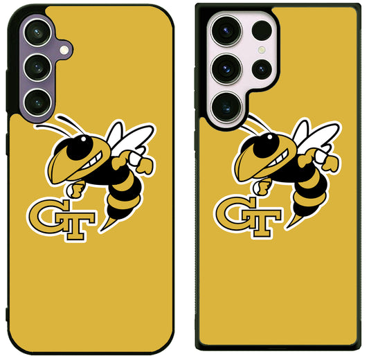 Georgia Tech Yellow Jackets Samsung Galaxy S25 | S25 Edge | S25 FE | S25 Plus | S25 Ultra Case