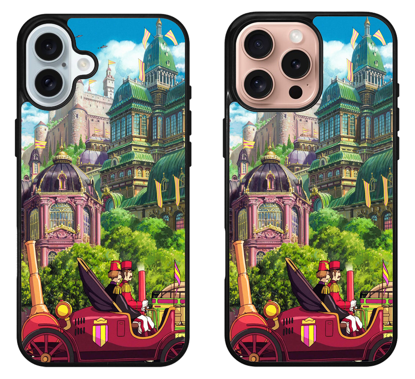 Gibli Studio Castle iPhone 16 | 16 Plus | 16 Pro | 16 Pro Max Case