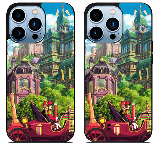 Gibli Studio Castle iPhone 15 Pro | iPhone 15 Pro Max Case