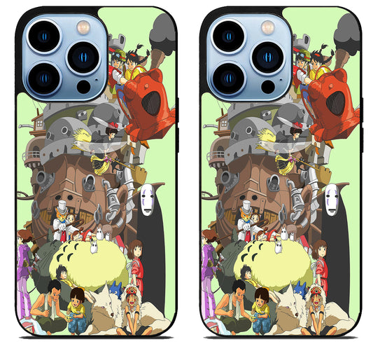 Gibli Studio Character iPhone 15 Pro | iPhone 15 Pro Max Case