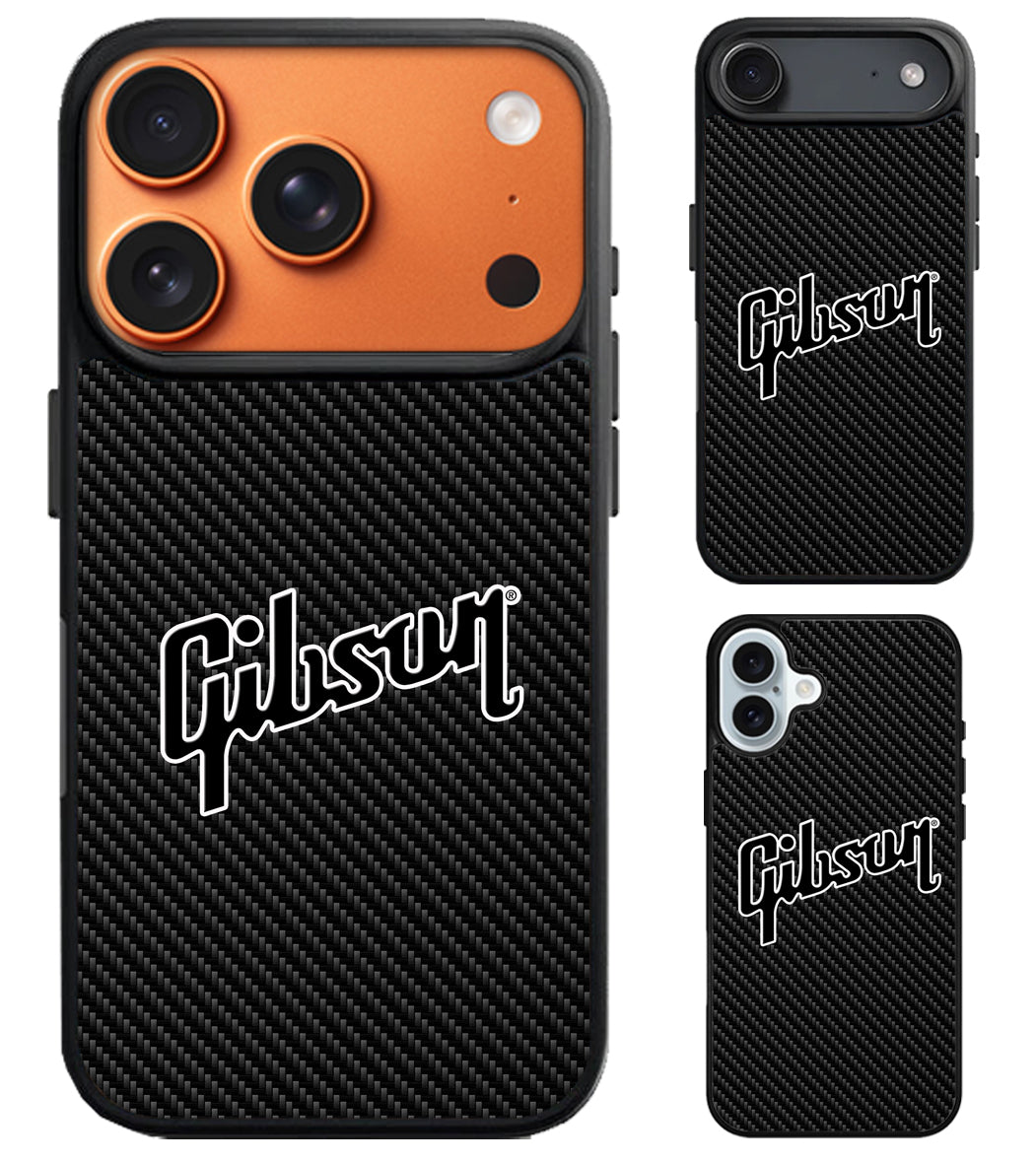 Gibson Carbon iPhone Air | iPhone 17 | 17 Pro | 17 Pro Max Case