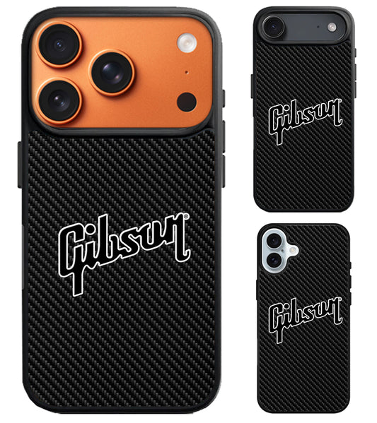 Gibson Carbon iPhone Air | iPhone 17 | 17 Pro | 17 Pro Max Case