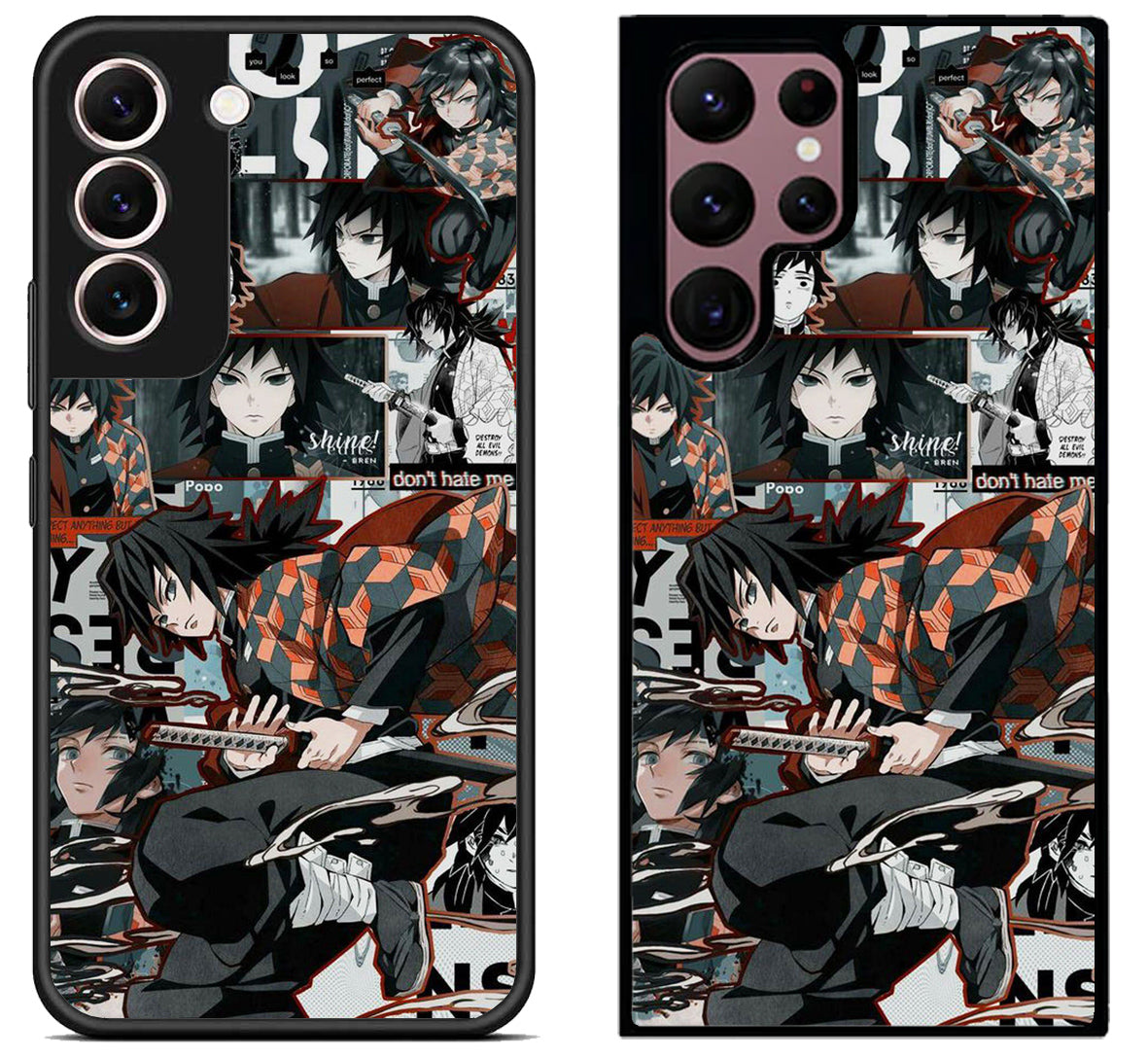 Giyu Tomioka Demon Slayer Collage Samsung Galaxy S22 | S22+ | S22 Ultra Case