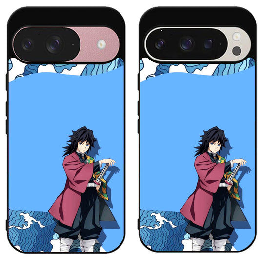 Giyu Tomioka Demon Slayer Stylish Google Pixel 9 | 9 Pro | 9 Pro XL Case