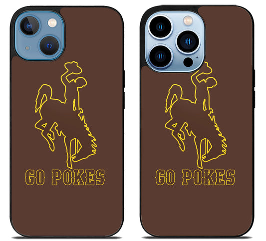 Go Pokes Wyoming Cowboys  iPhone 13 | 13 Mini | 13 Pro | 13 Pro Max Case