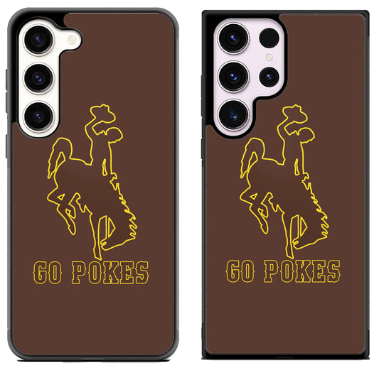 Go Pokes Wyoming Cowboys  Samsung Galaxy S23 I S23+ I S23 Ultra Case