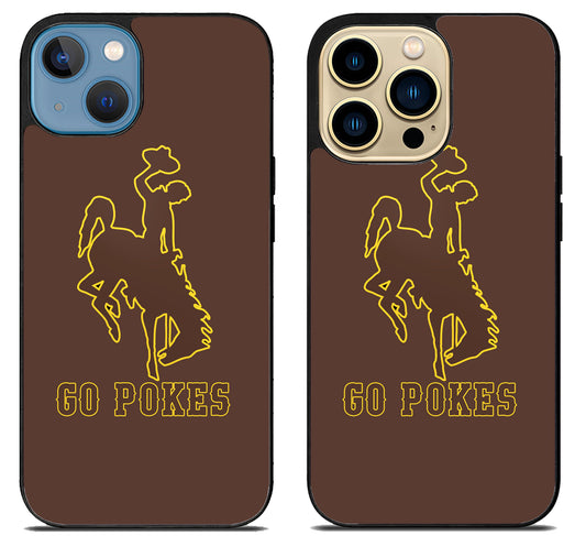 Go Pokes Wyoming Cowboys  iPhone 14 | 14 Plus | 14 Pro | 14 Pro Max Case
