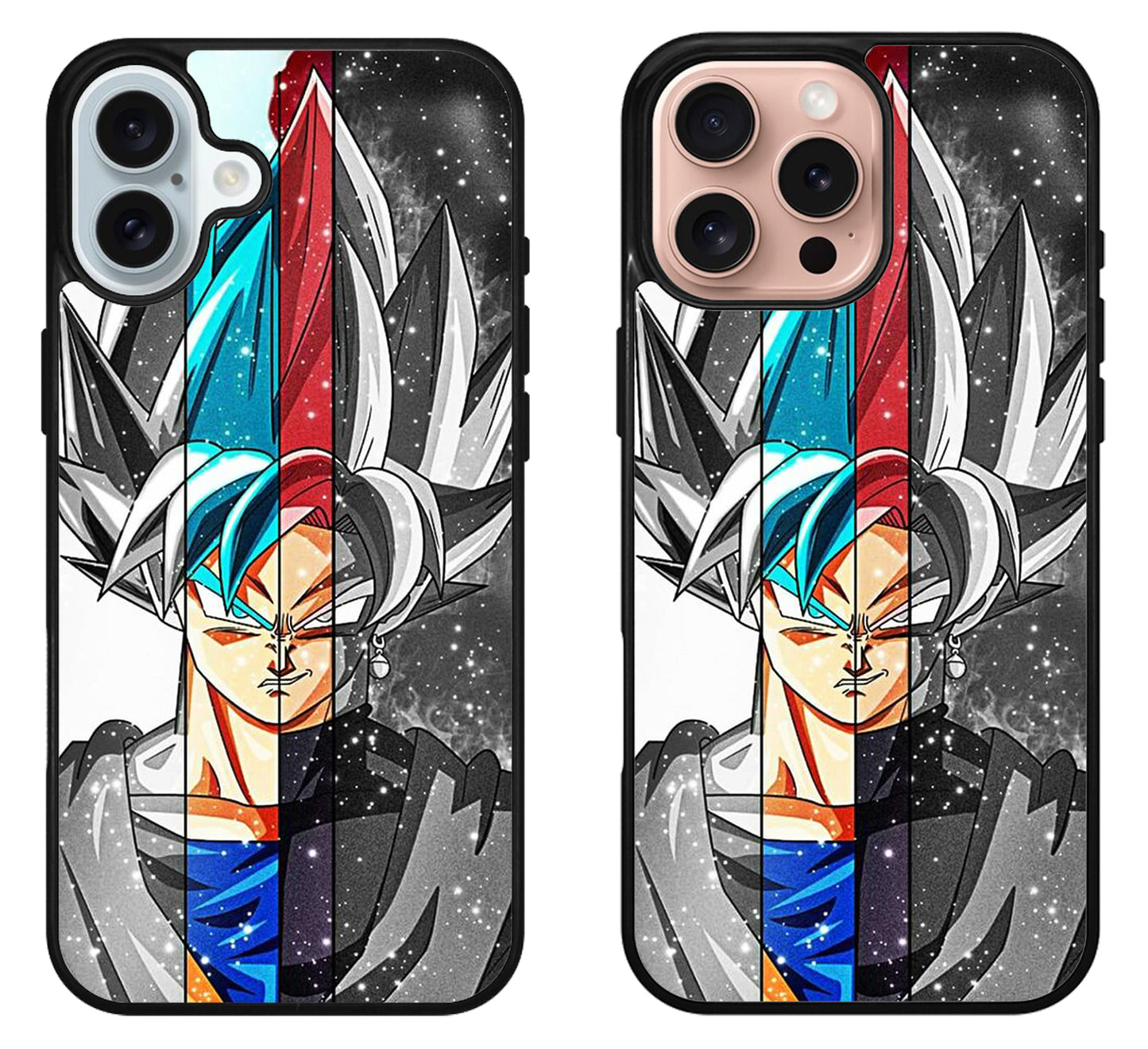 Goku Collage Dragonball iPhone 16 | 16 Plus | 16 Pro | 16 Pro Max Case