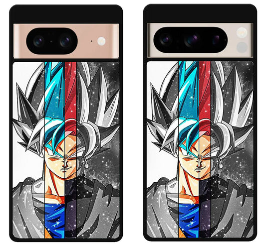 Goku Collage Dragonball Google Pixel 8 | 8 Pro Case