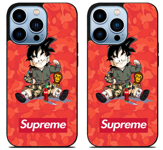Goku Kids Bape Camo iPhone 15 Pro | iPhone 15 Pro Max Case