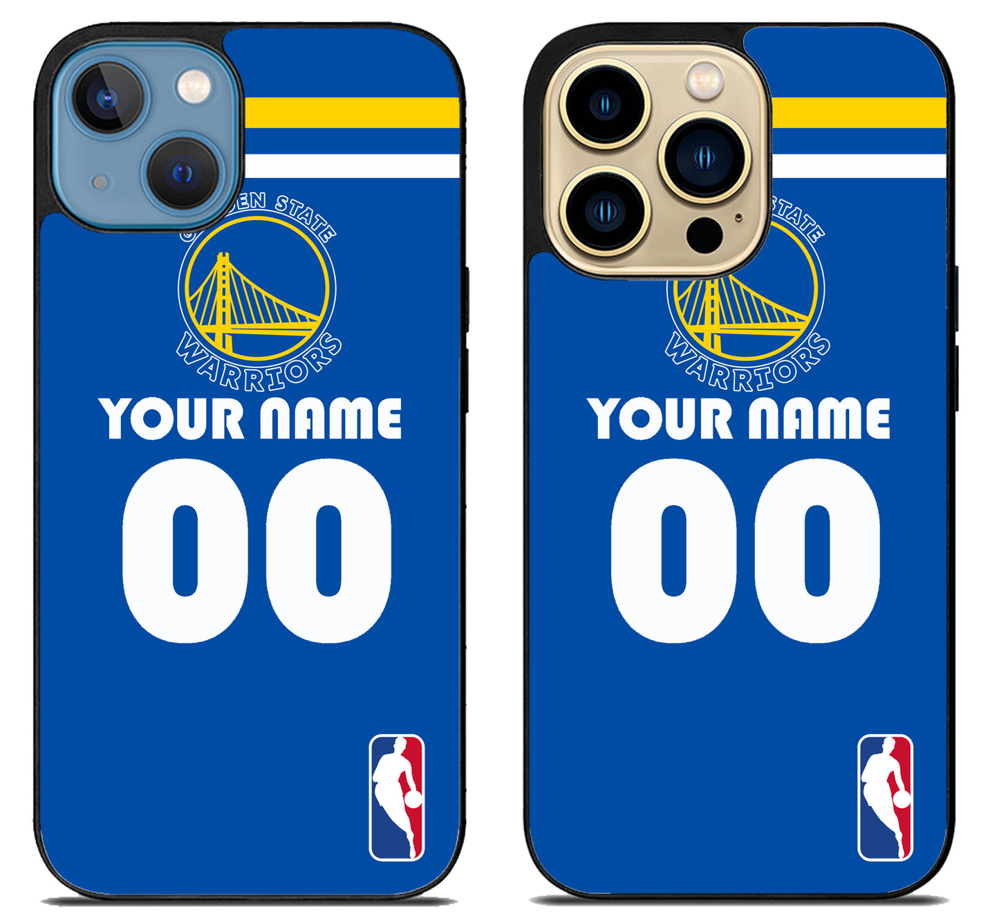 Custom Personalized Golden State Warriors NBA iPhone 14 | 14 Plus | 14 Pro | 14 Pro Max Case